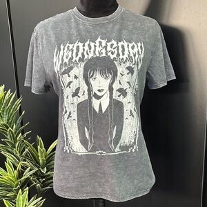Wednesday Addams short sleeve crewneck T-shirt